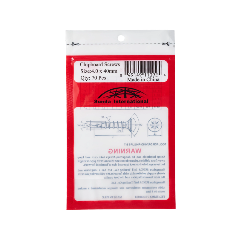 Self-Sealing Screw Packaging Bag