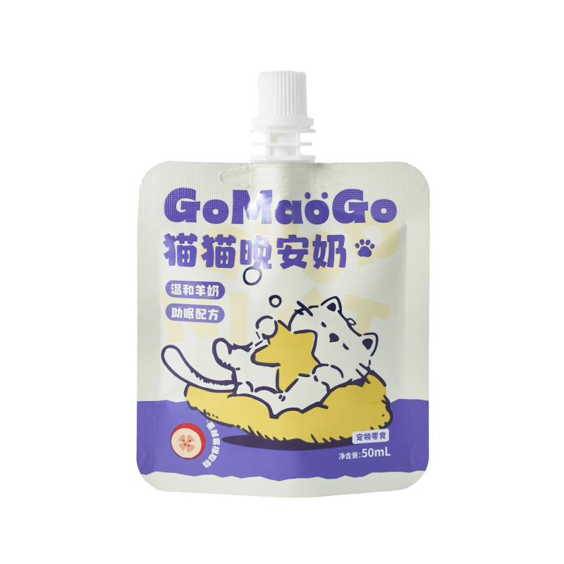 50ml Stand-Up Pet Milk Spout Pouch