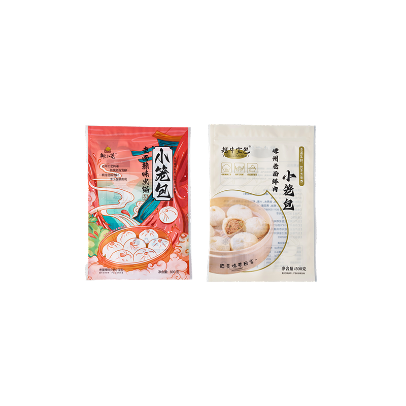 Resealable / Stand-Up Frozen Dough Packaging Bag (500g–800g)