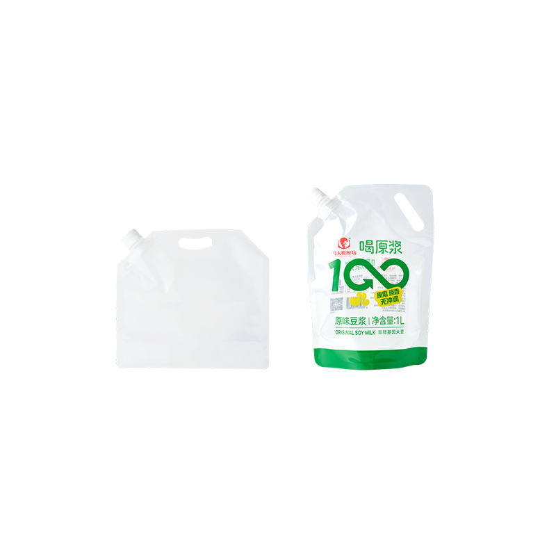Handle, Transparent & Aluminum Foil Special-Shaped Spout Pouch