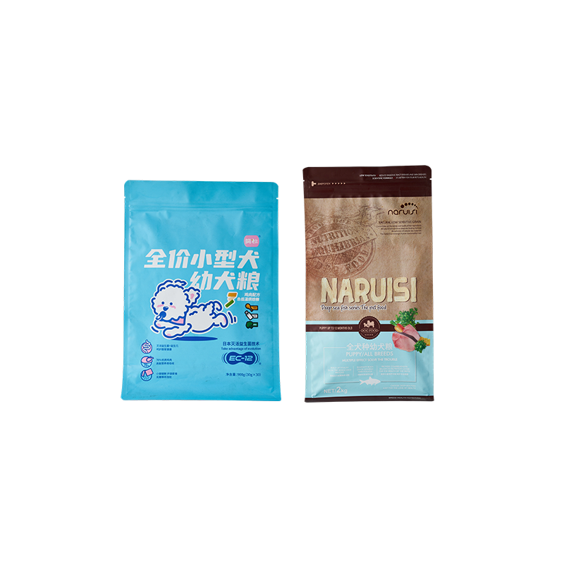 900g–2kg Octagonal Seal Resealable Dog Food Bag