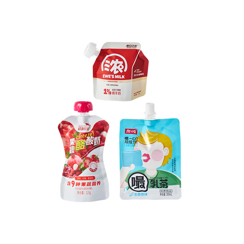 Spout Pouch for Yogurt & Dairy Products