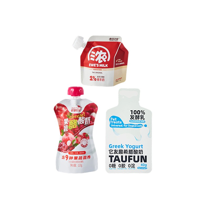 Special-Shaped Yogurt & Milk Spout Pouch (Ambient & Standard Sizes)