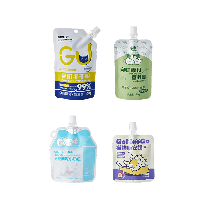 Spout Pouch for Pet Milk & Pet Food