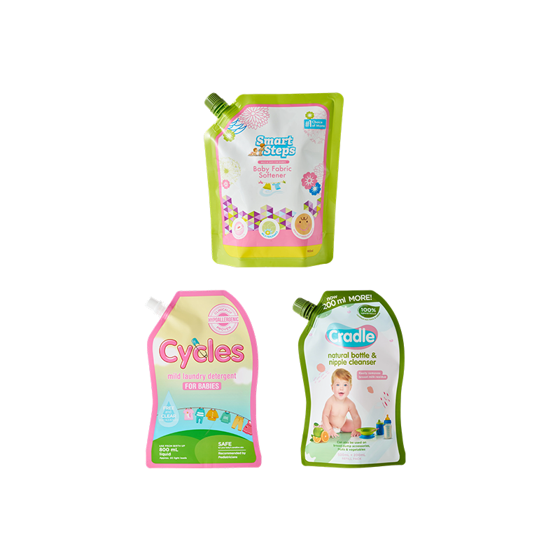 Special-Shaped Laundry, Detergent & Fabric Care Spout Pouch